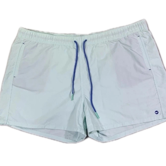 VINEYARD VINES Water Color PERFORMANCE WHALE TAIL SHORTS Size X Large Mint Green - Picture 1 of 8